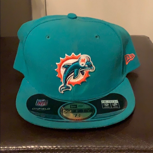 new era dolphins hat